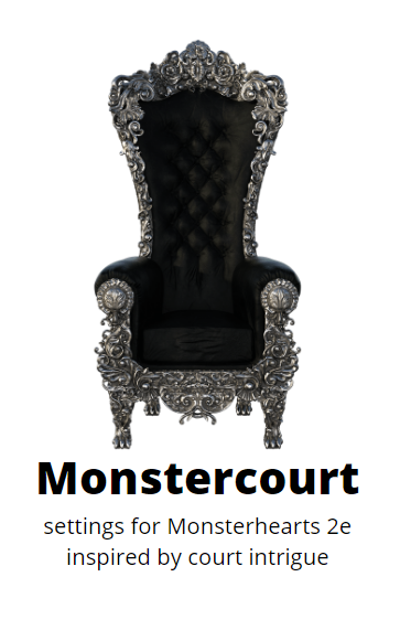 a mockup I made ages ago for Monstercourt